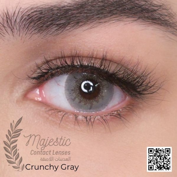 Crunchy Gray eye lenses