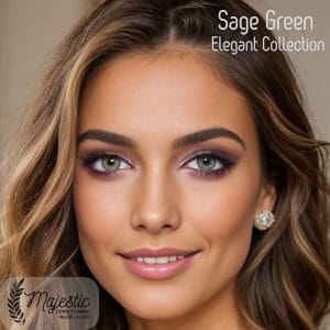 Buy Sage Green eye leneses in pakistan