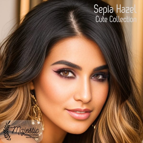 Sepia Hazel Eye Lenses- Cute Collection