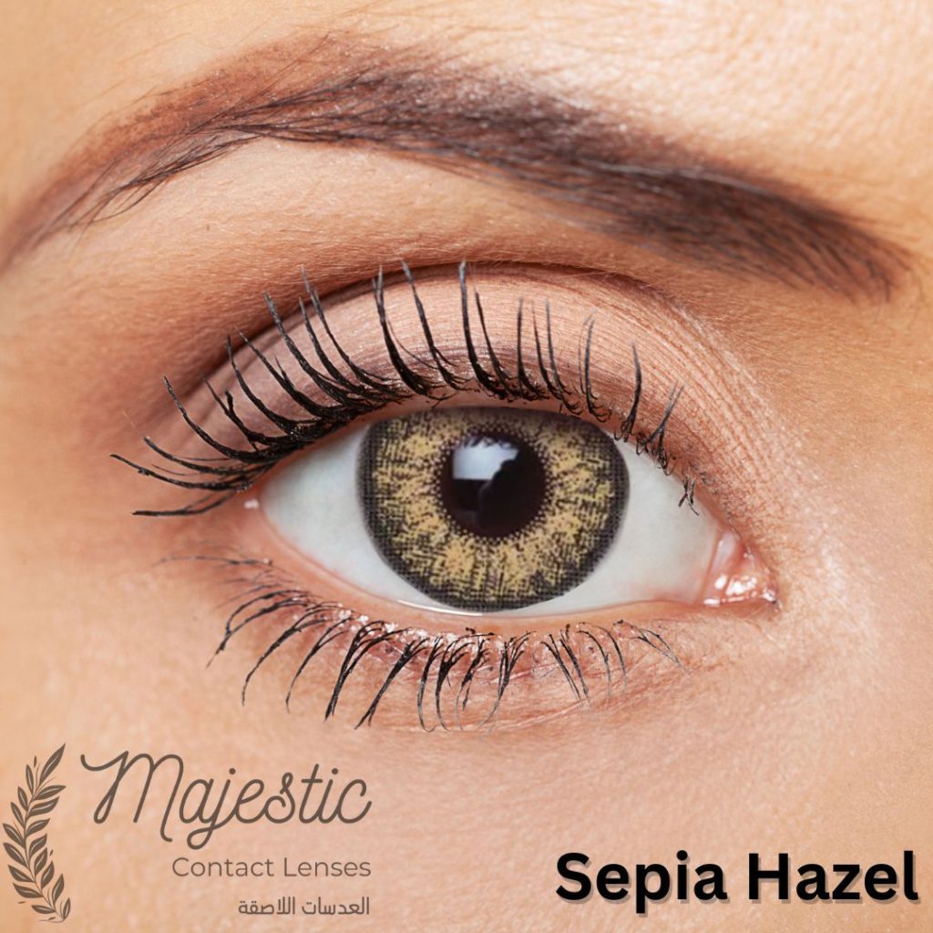Sepia Hazel Eye Lenses- Cute Collection